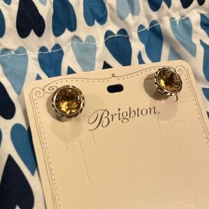 Brighton Topaz Stud Earrings- NWT